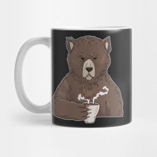 Grumpy Bear with Coffee Morning Grouch Mug